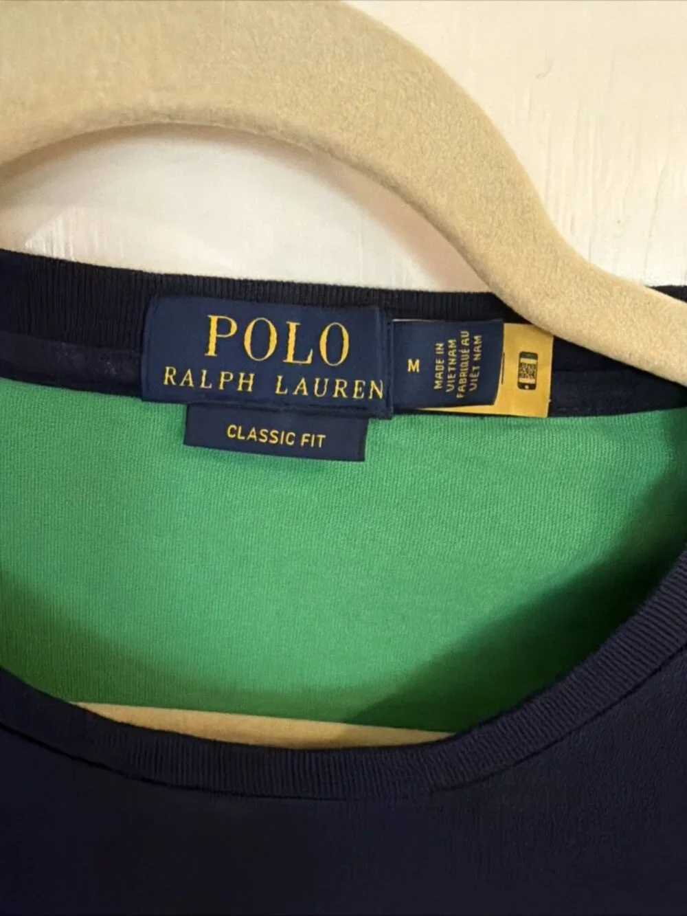 Polo Ralph Lauren T-Shirt Mens Medium Multi Colorblock Classic Fit Cotton Tee